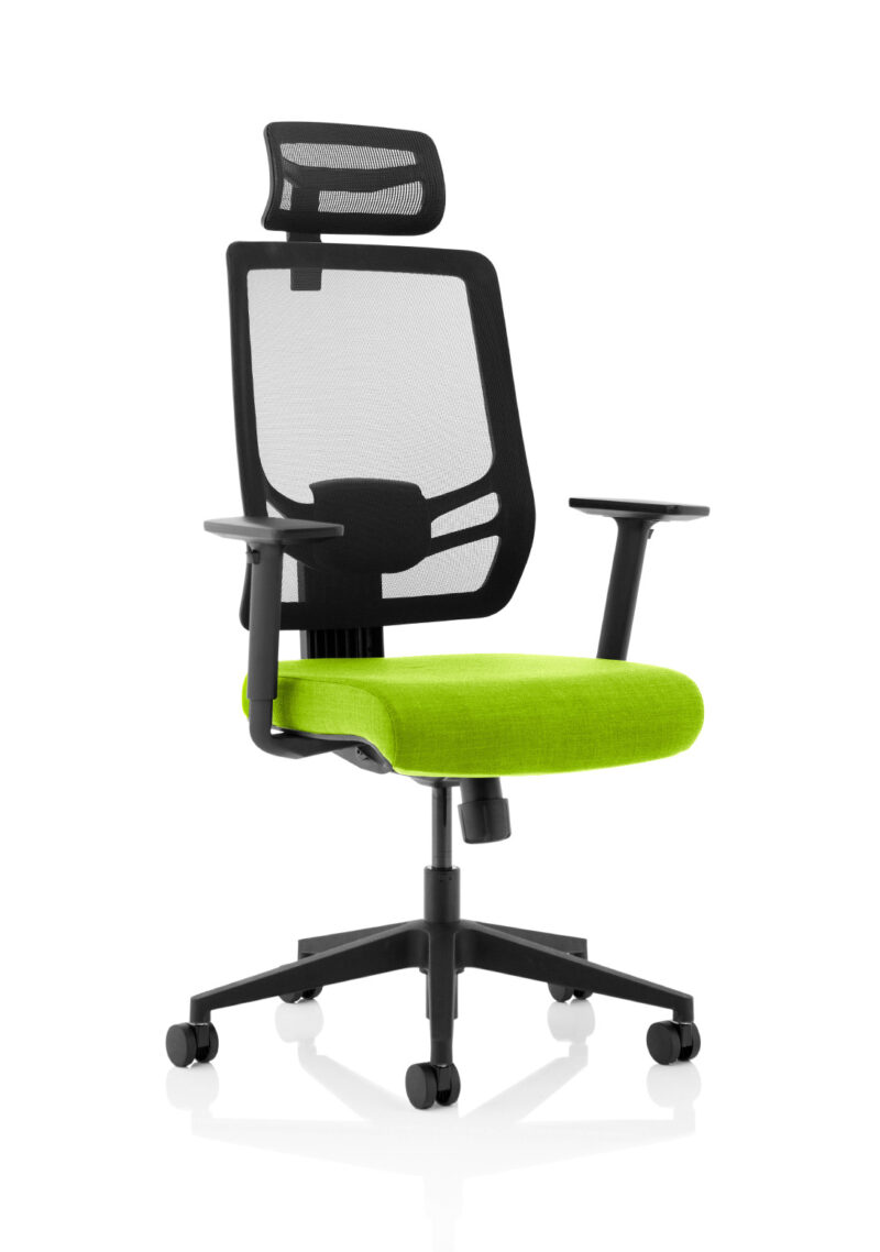 ergo twist high mesh back ergonomic task operator office chair with arms