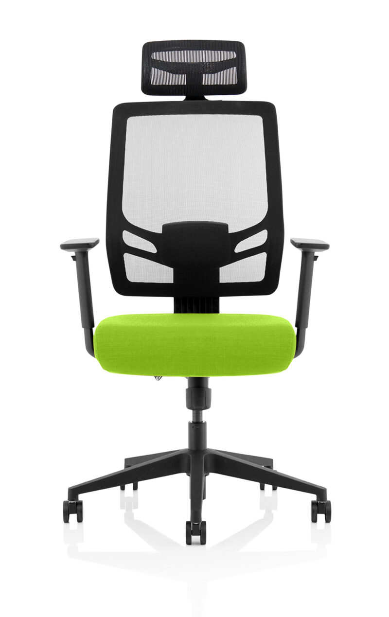 ergo twist high mesh back ergonomic task operator office chair with arms