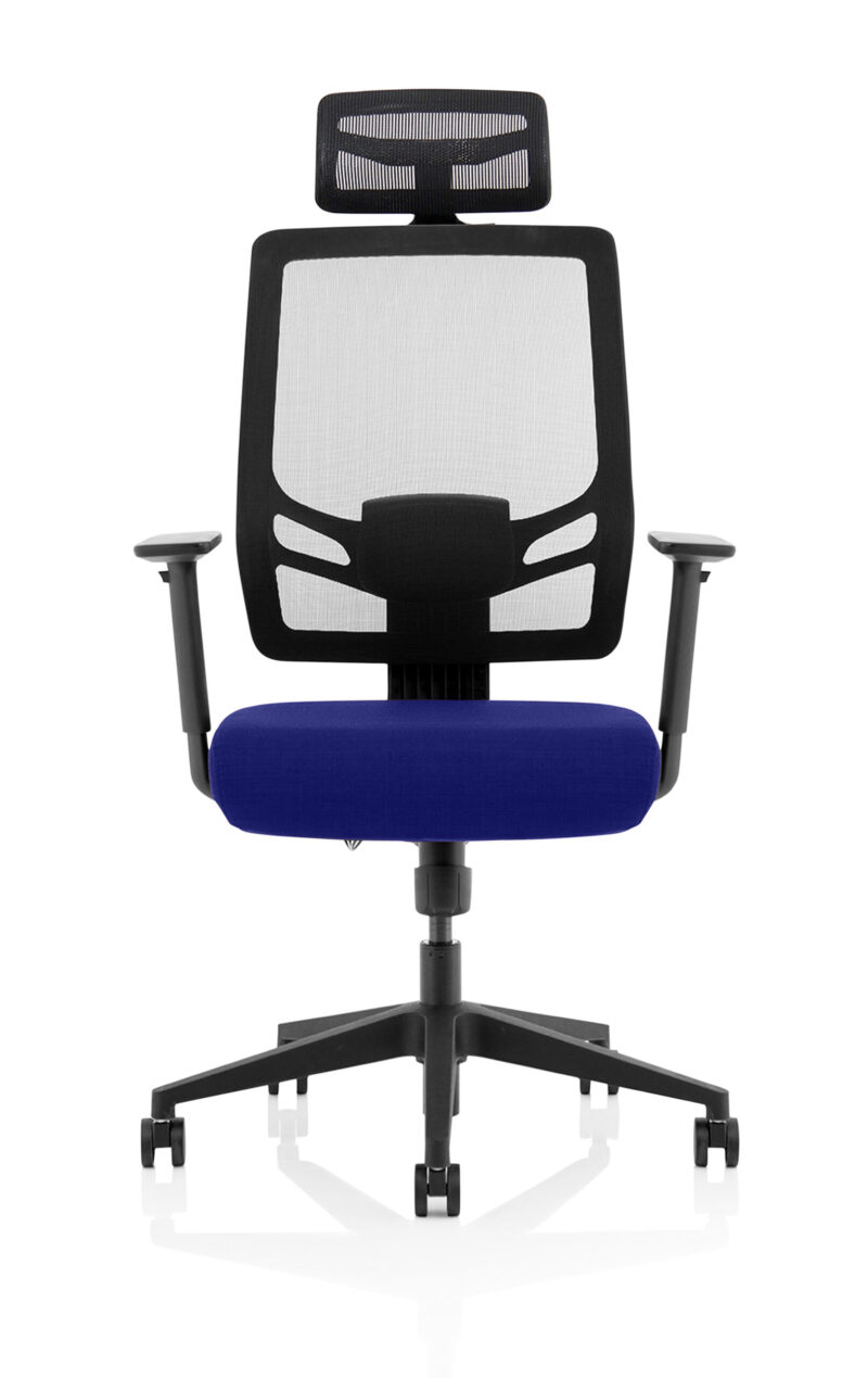 ergo twist high mesh back ergonomic task operator office chair with arms