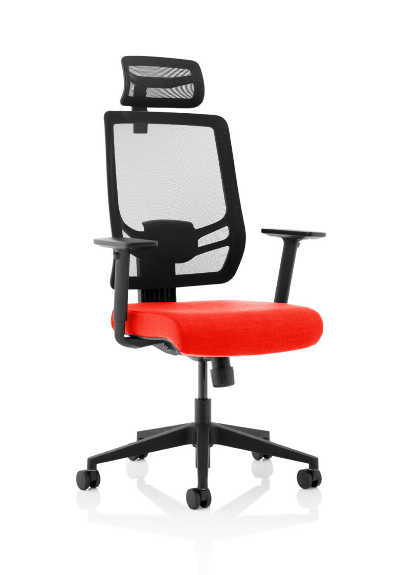 ergo twist high mesh back ergonomic task operator office chair with arms
