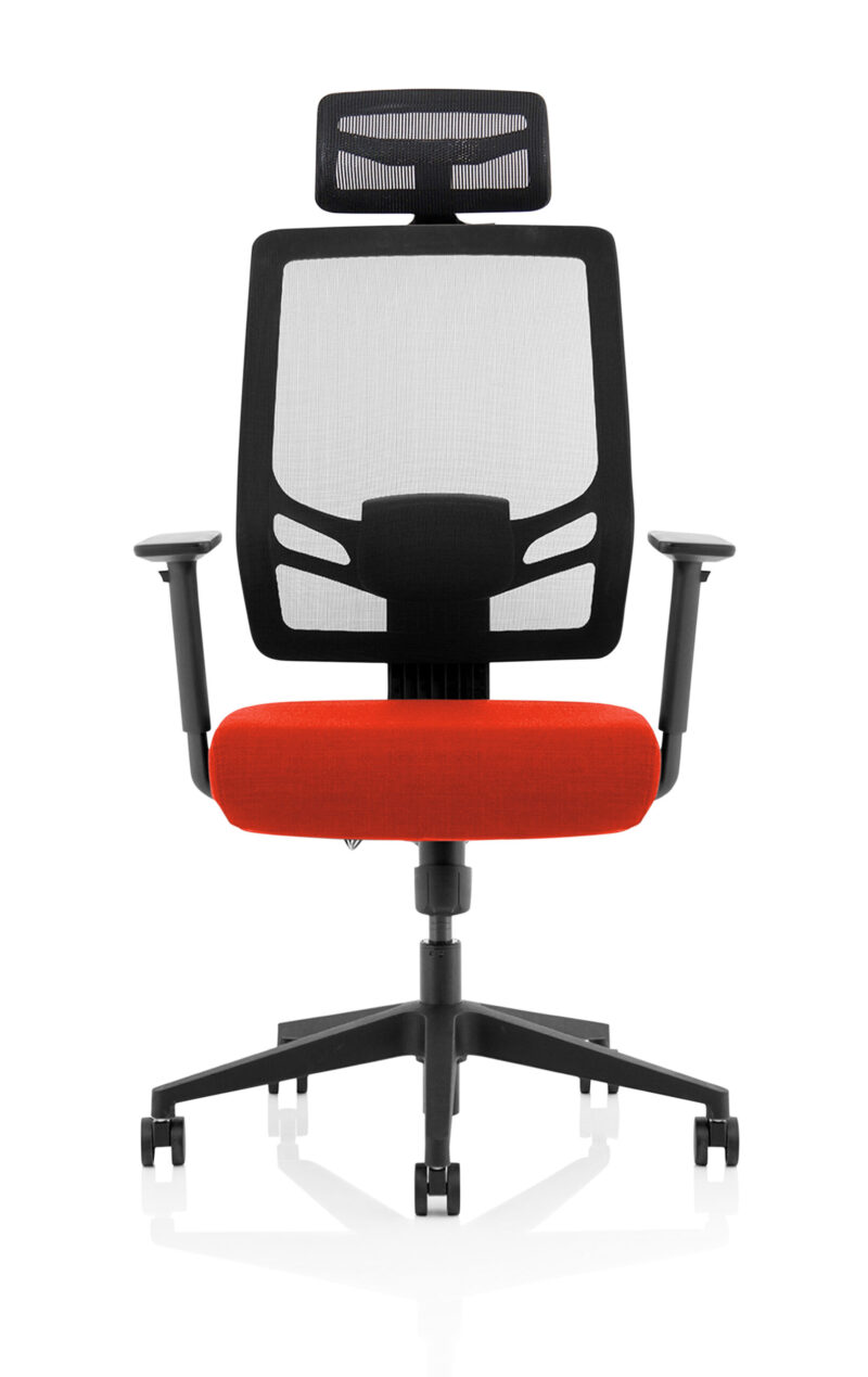 ergo twist high mesh back ergonomic task operator office chair with arms