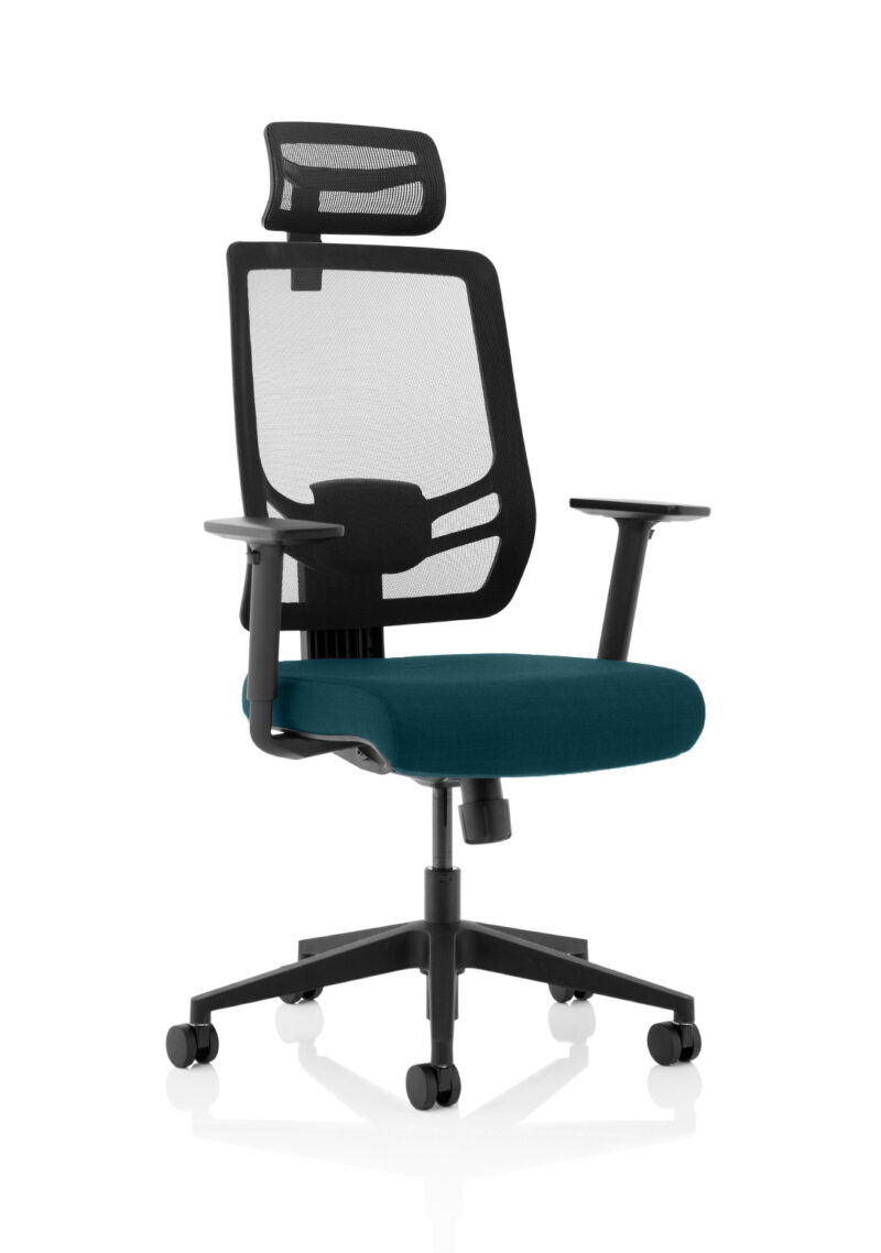ergo twist high mesh back ergonomic task operator office chair with arms