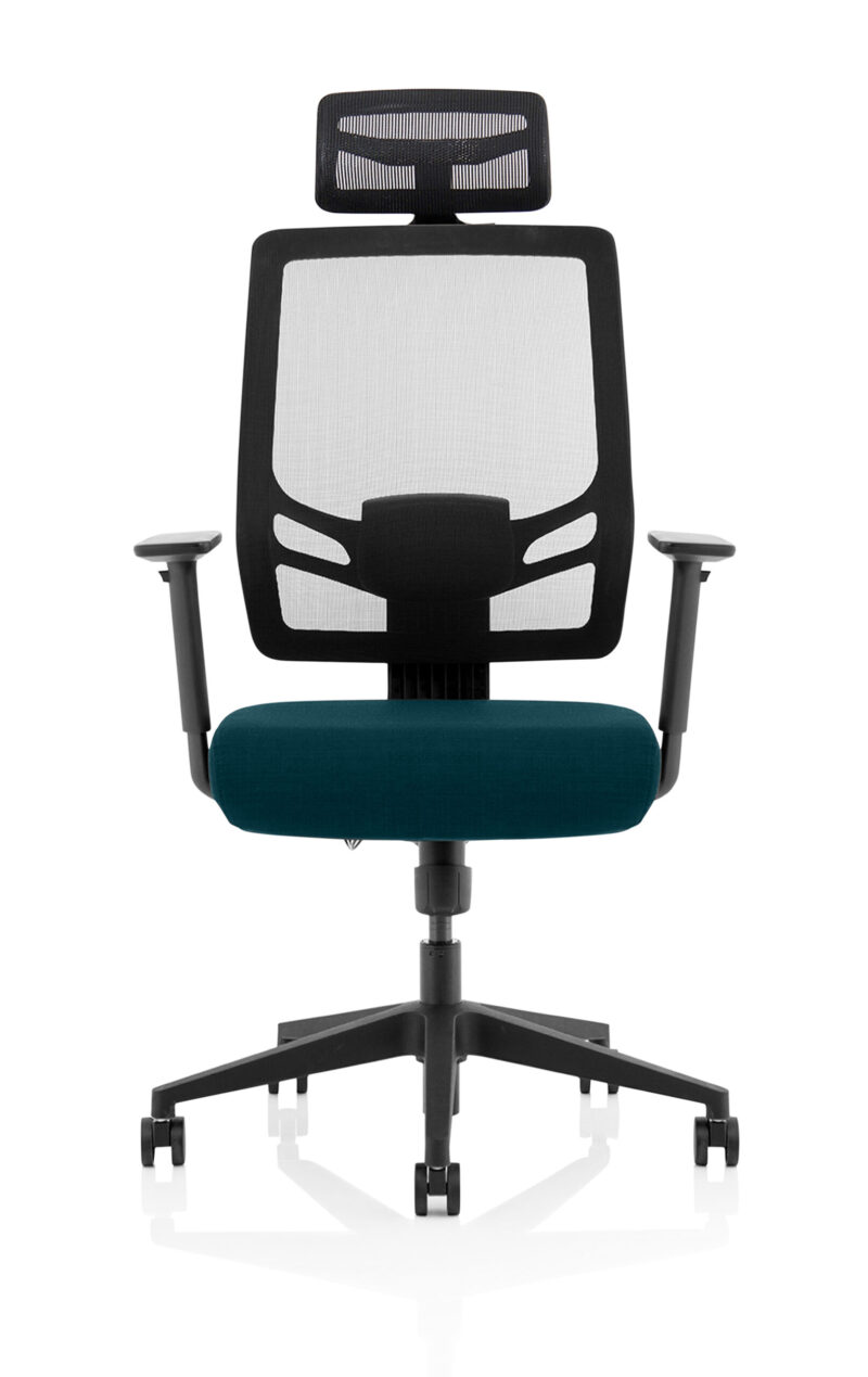 ergo twist high mesh back ergonomic task operator office chair with arms