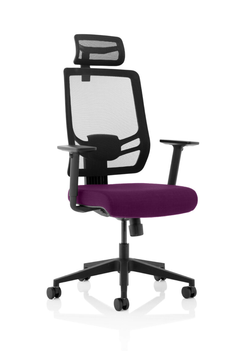 ergo twist high mesh back ergonomic task operator office chair with arms