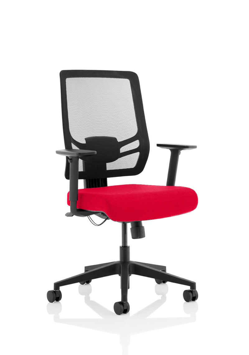 ergo twist high mesh back ergonomic task operator office chair with arms