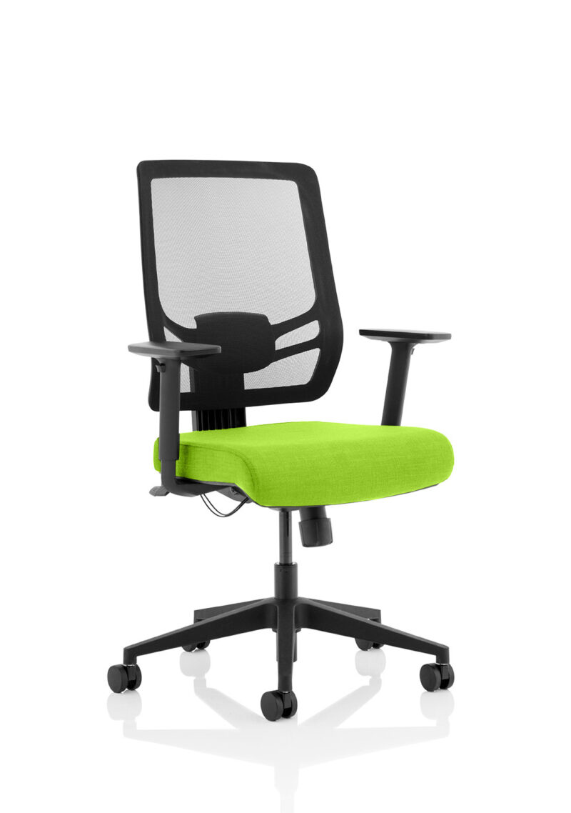 ergo twist high mesh back ergonomic task operator office chair with arms