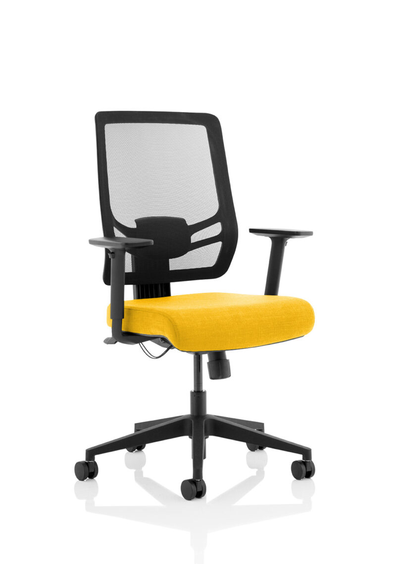 ergo twist high mesh back ergonomic task operator office chair with arms