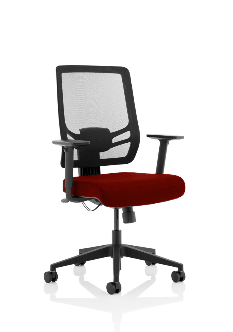 ergo twist high mesh back ergonomic task operator office chair with arms