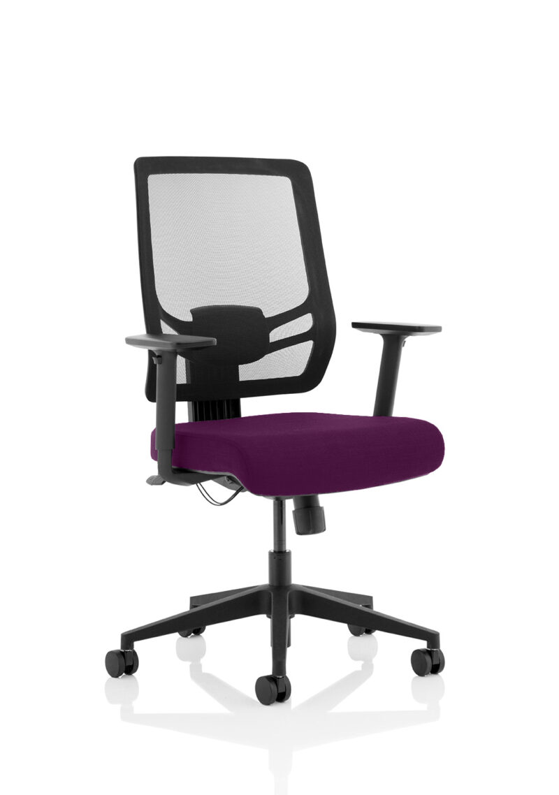 ergo twist high mesh back ergonomic task operator office chair with arms
