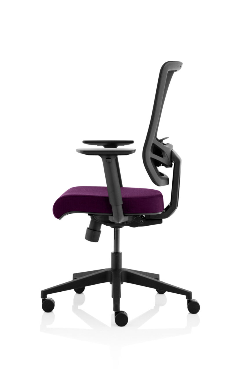 ergo twist high mesh back ergonomic task operator office chair with arms