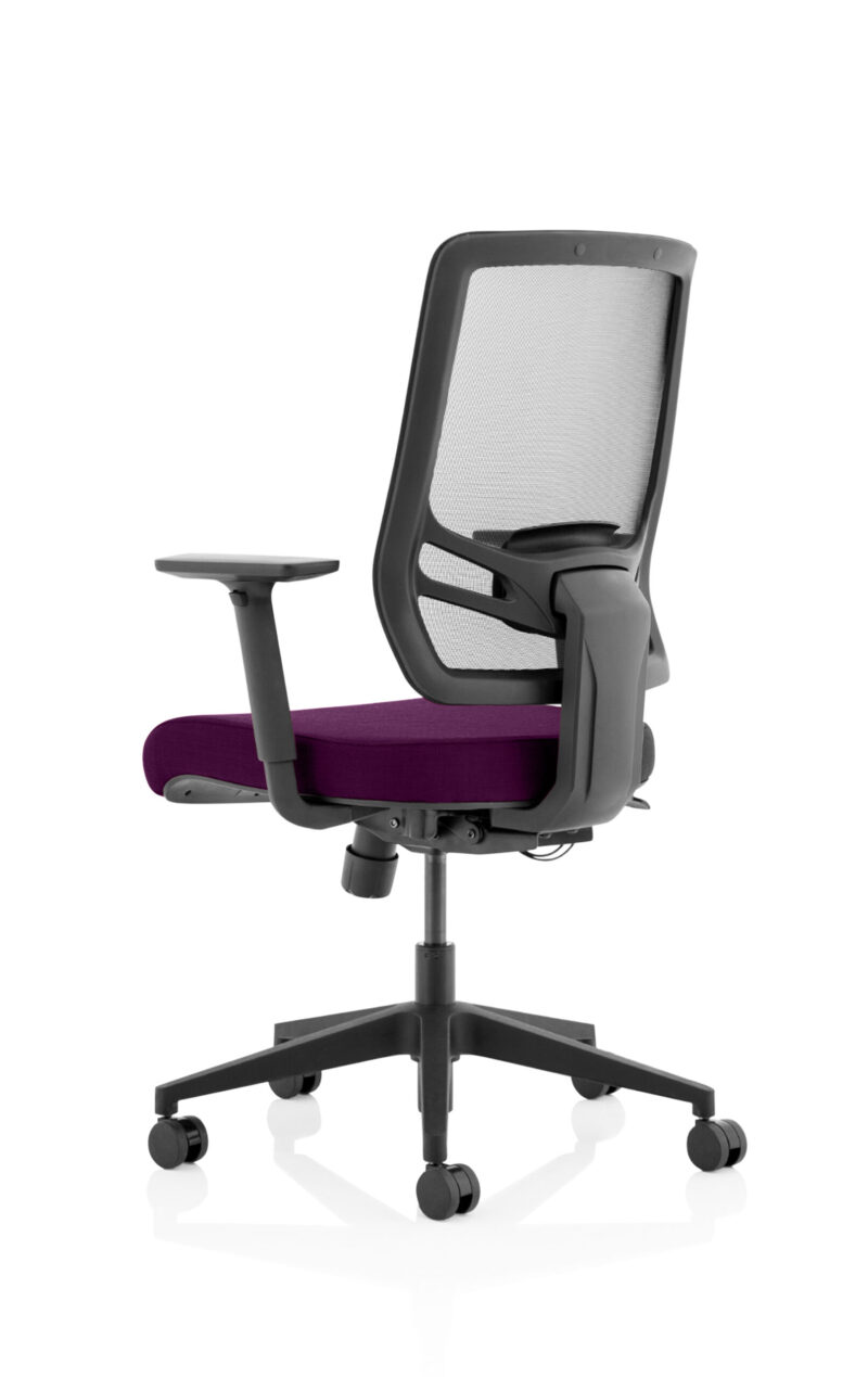 ergo twist high mesh back ergonomic task operator office chair with arms