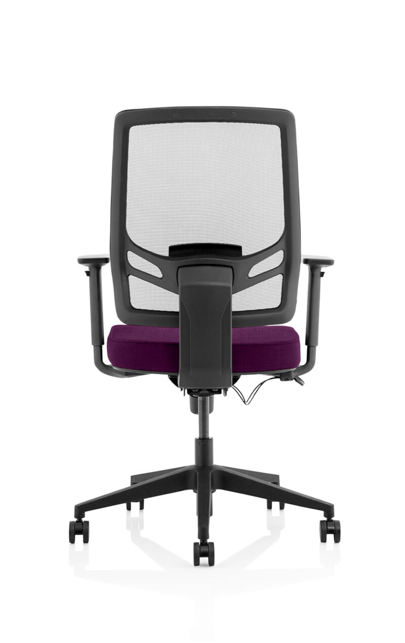 ergo twist high mesh back ergonomic task operator office chair with arms