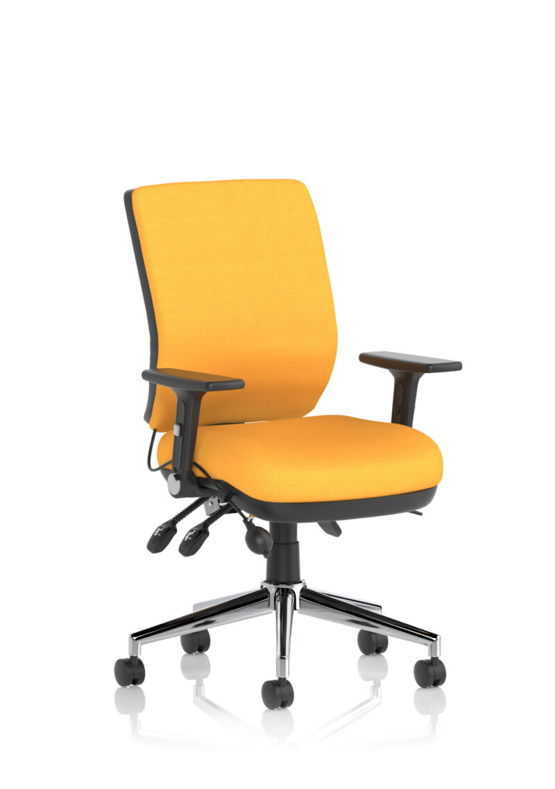 chiro medium back task operator office chair