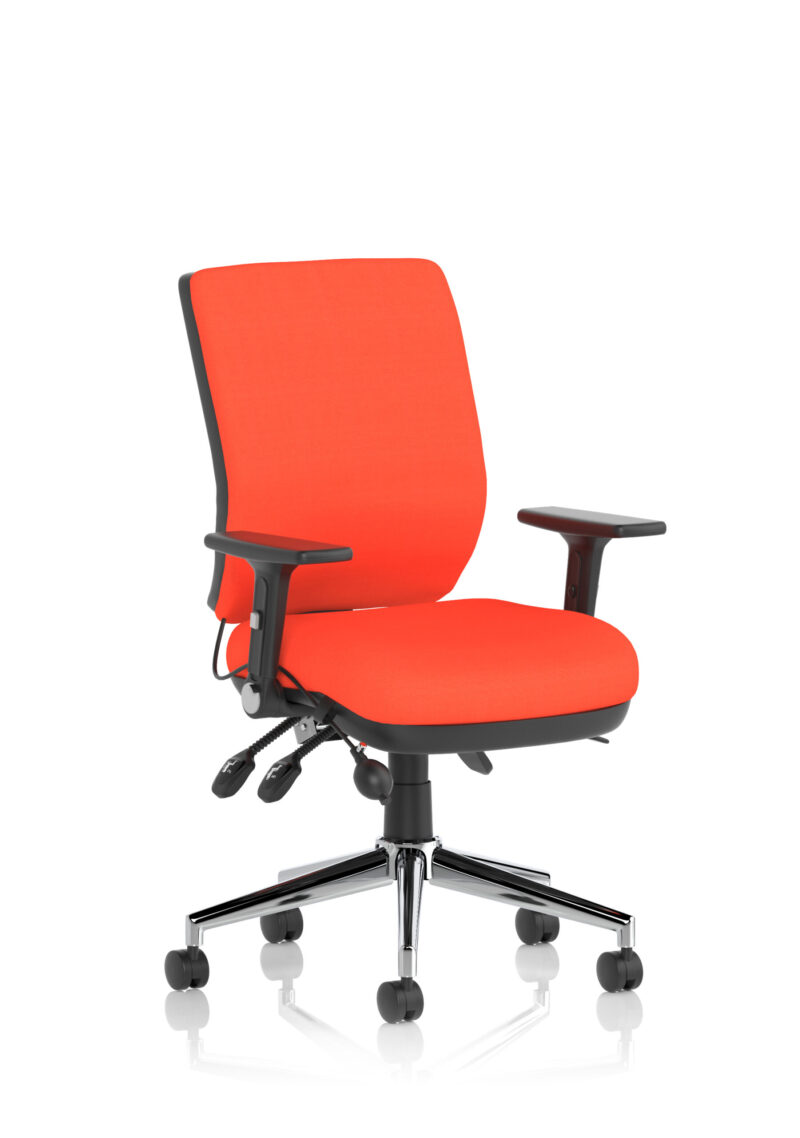chiro medium back task operator office chair