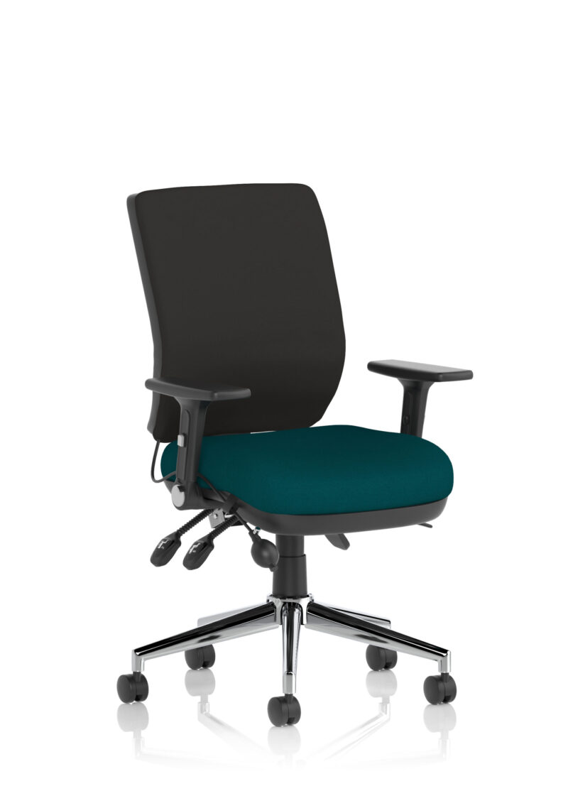 chiro medium back task operator office chair