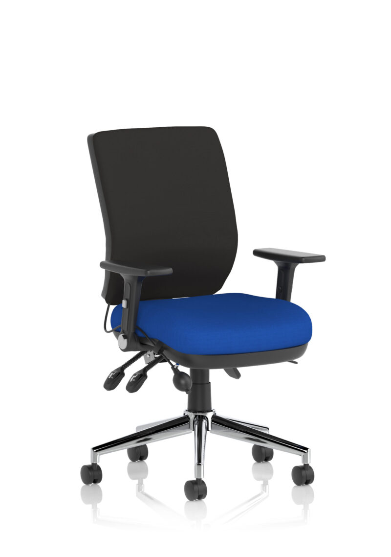 chiro medium back task operator office chair