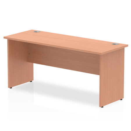 impulse 1600mm slimline desk panel end leg