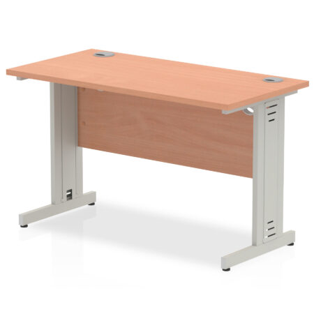 impulse 1200mm slimline desk cable managed leg