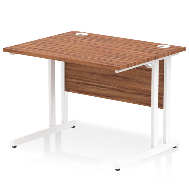 impulse 1000mm straight desk cantilever leg