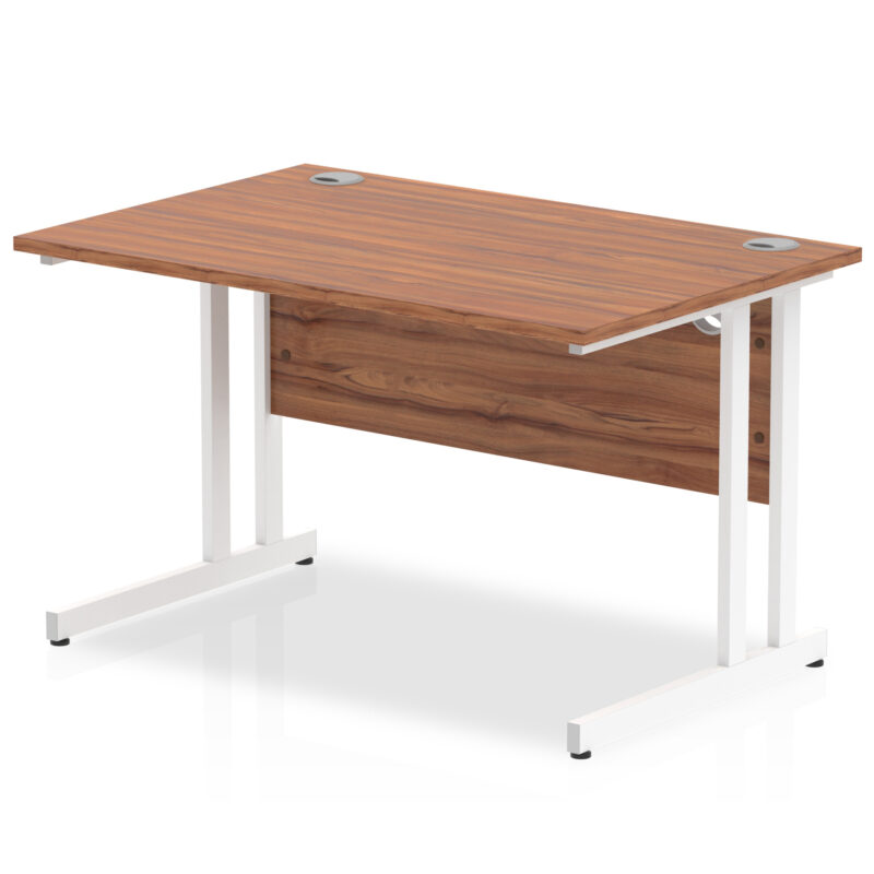 impulse 1200mm straight desk cantilever leg