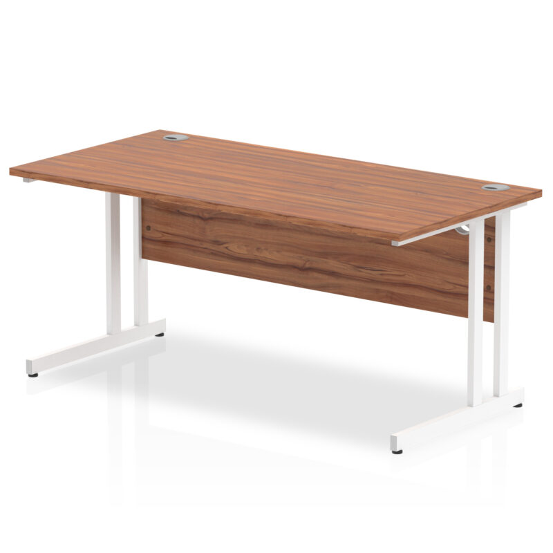 impulse 1600mm straight desk cantilever leg