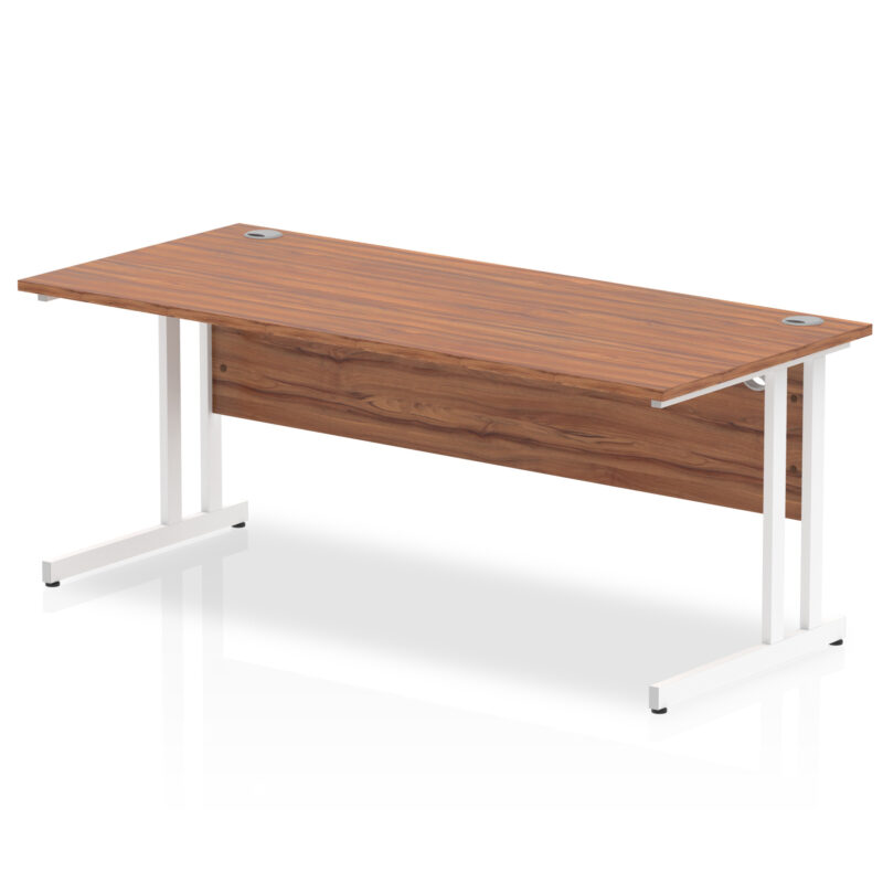 impulse 1800mm straight desk cantilever leg