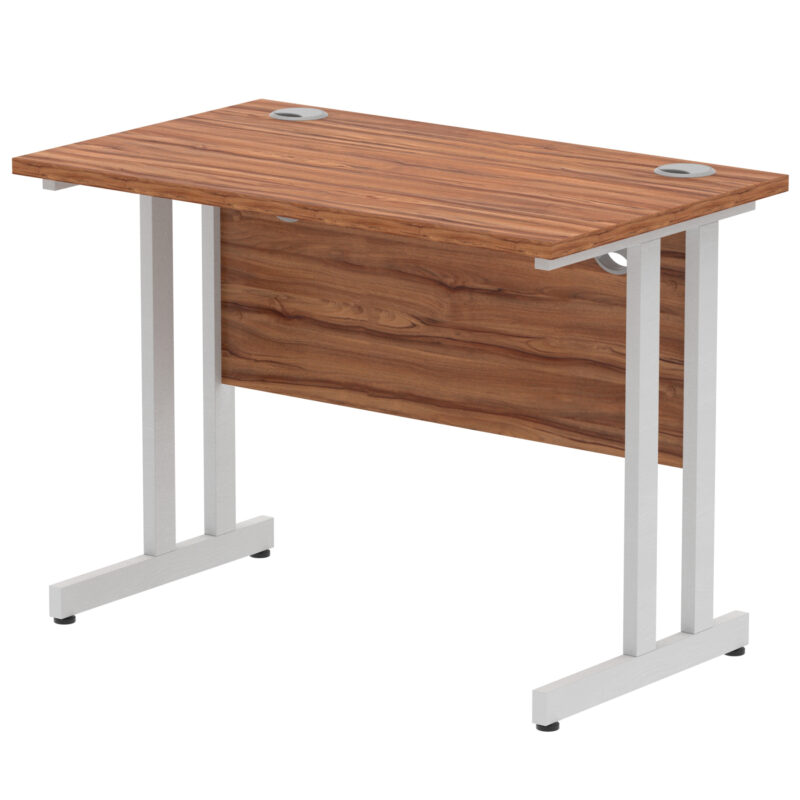 impulse 1000mm slimline desk cantilever leg