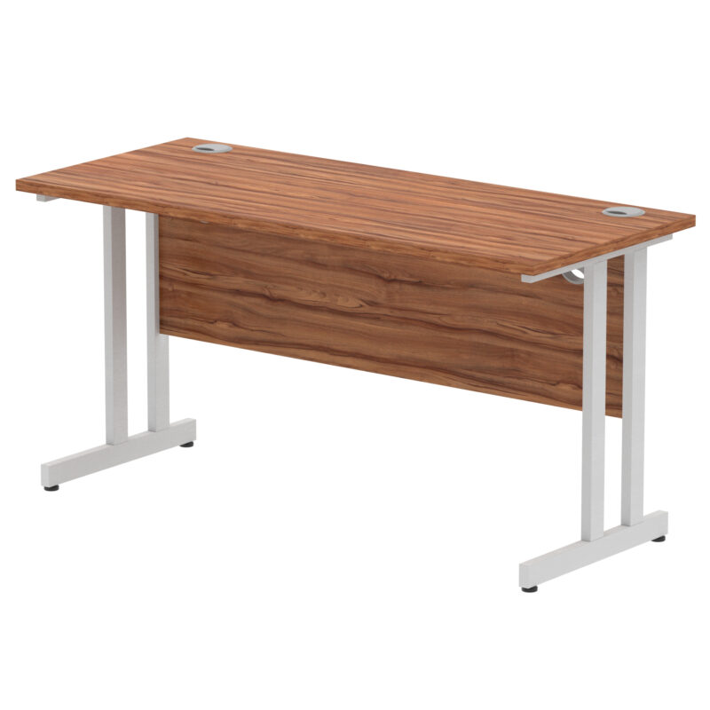 impulse 1400mm slimline desk cantilever leg