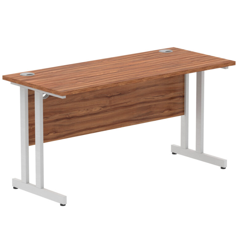 impulse 1400mm slimline desk cantilever leg