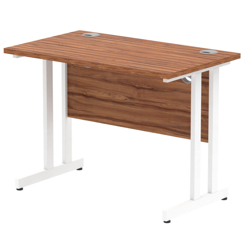 impulse 1000mm slimline desk cantilever leg