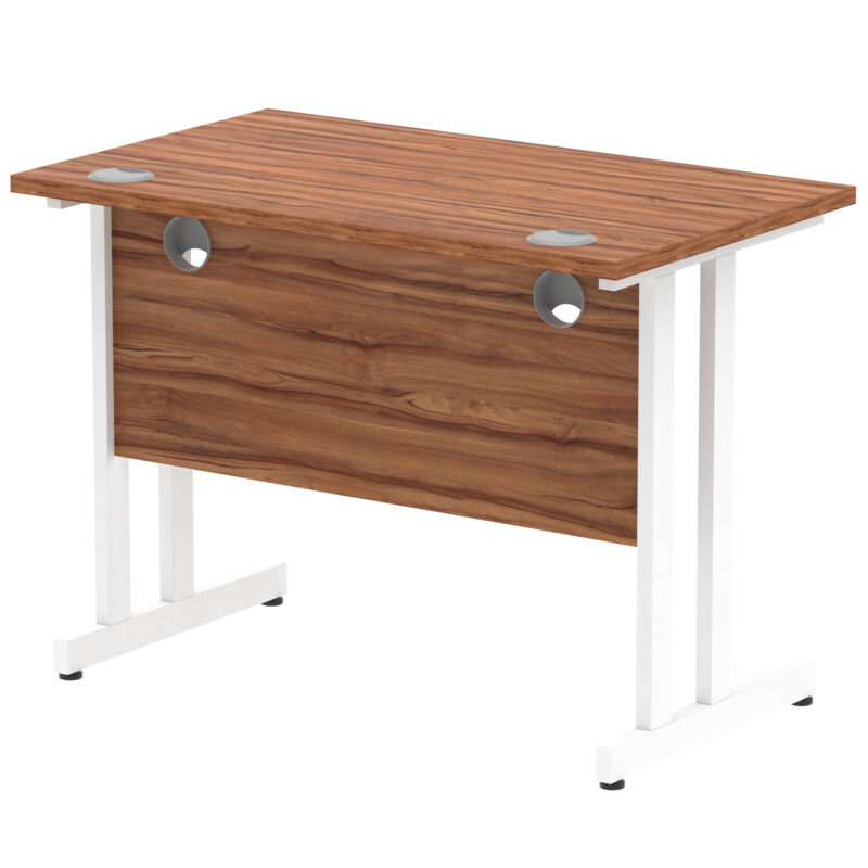 impulse 1000mm slimline desk cantilever leg