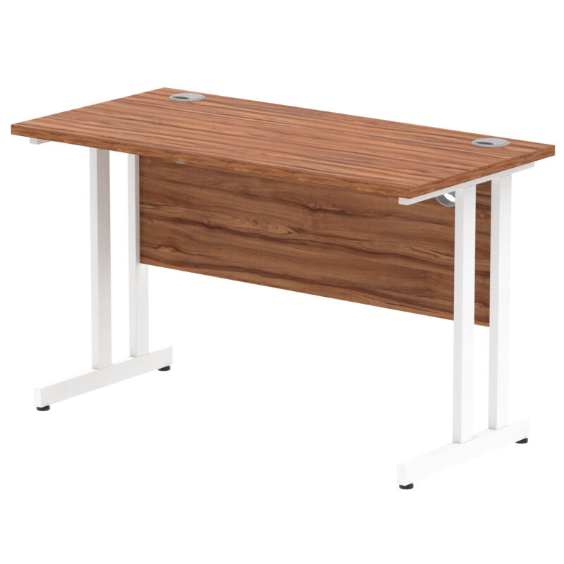 impulse 1200mm slimline desk cantilever leg