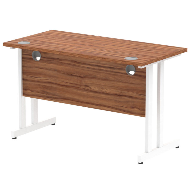 impulse 1200mm slimline desk cantilever leg