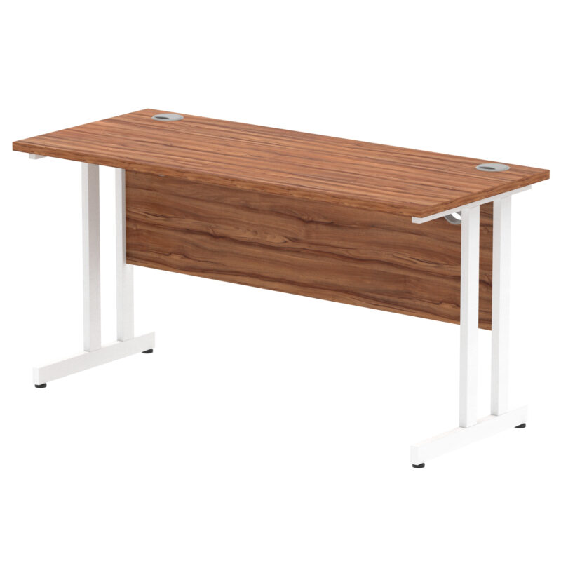 impulse 1400mm slimline desk cantilever leg