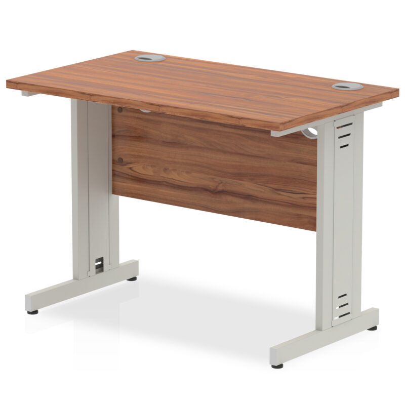 impulse 1000mm slimline desk cable managed leg