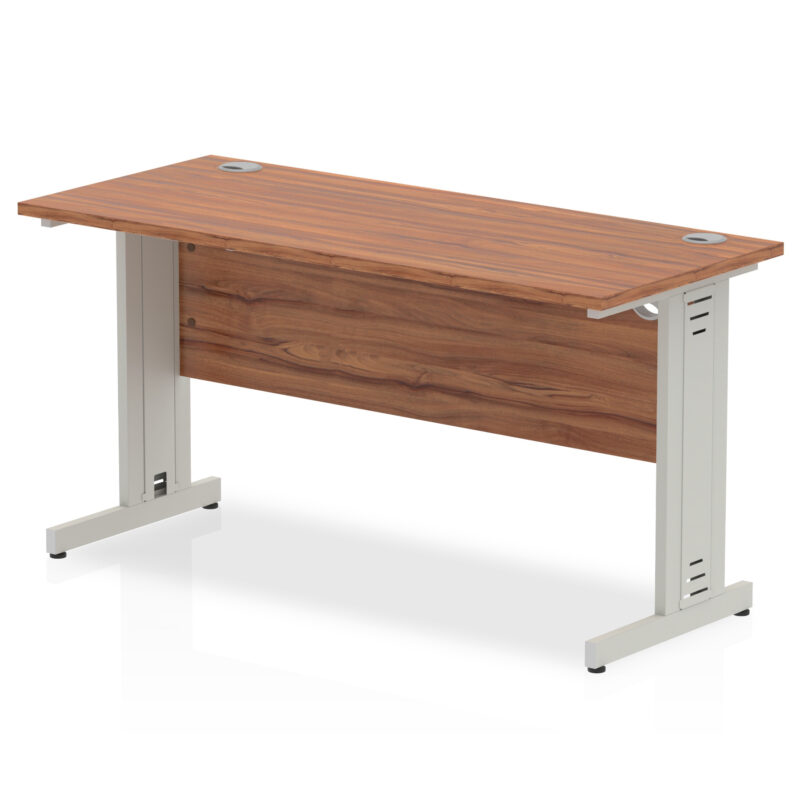 impulse 1400mm slimline desk cable managed leg