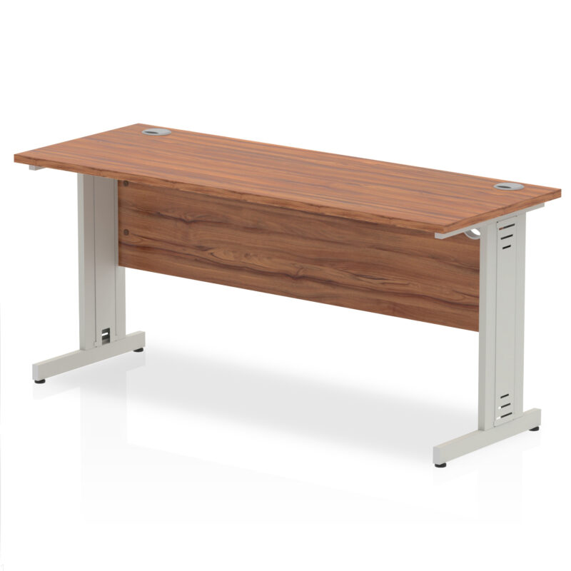 impulse 1600mm slimline desk cable managed leg