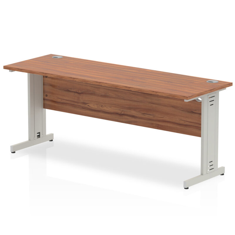 impulse 1800mm slimline desk cable managed leg