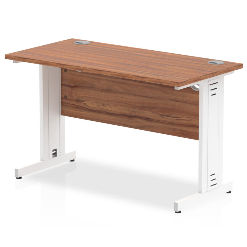 impulse 1200mm slimline desk cable managed leg