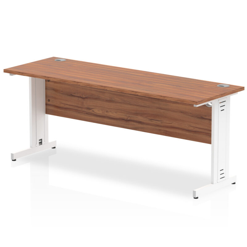 impulse 1800mm slimline desk cable managed leg