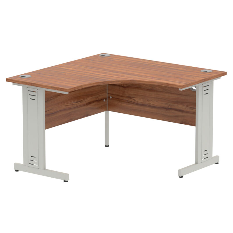 impulse 1200mm cable managed leg corner desk