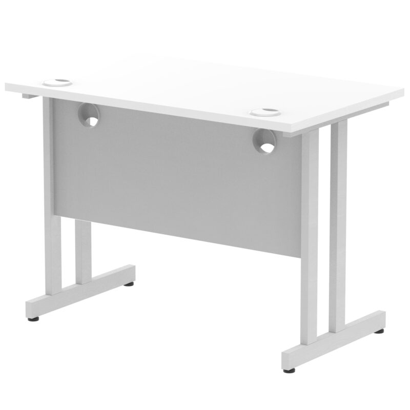 impulse 1000mm slimline desk cantilever leg