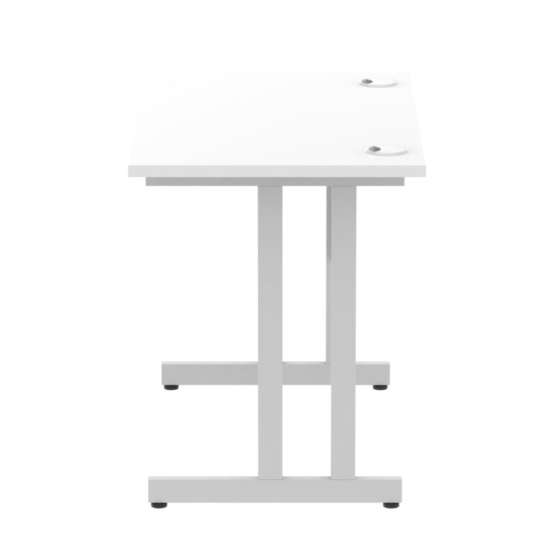 impulse 1000mm slimline desk cantilever leg