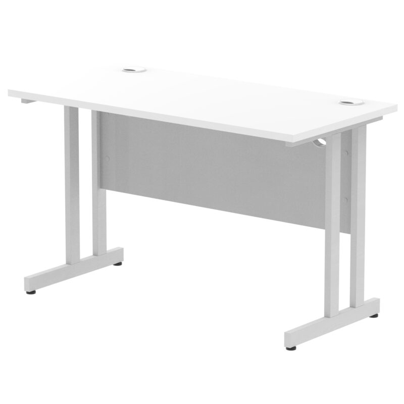 impulse 1200mm slimline desk cantilever leg