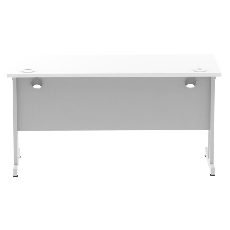 impulse 1400mm slimline desk cantilever leg