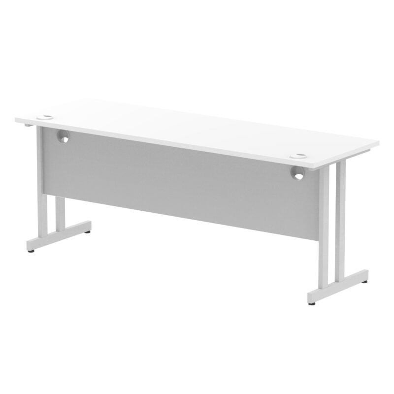 impulse 1800mm slimline desk cantilever leg