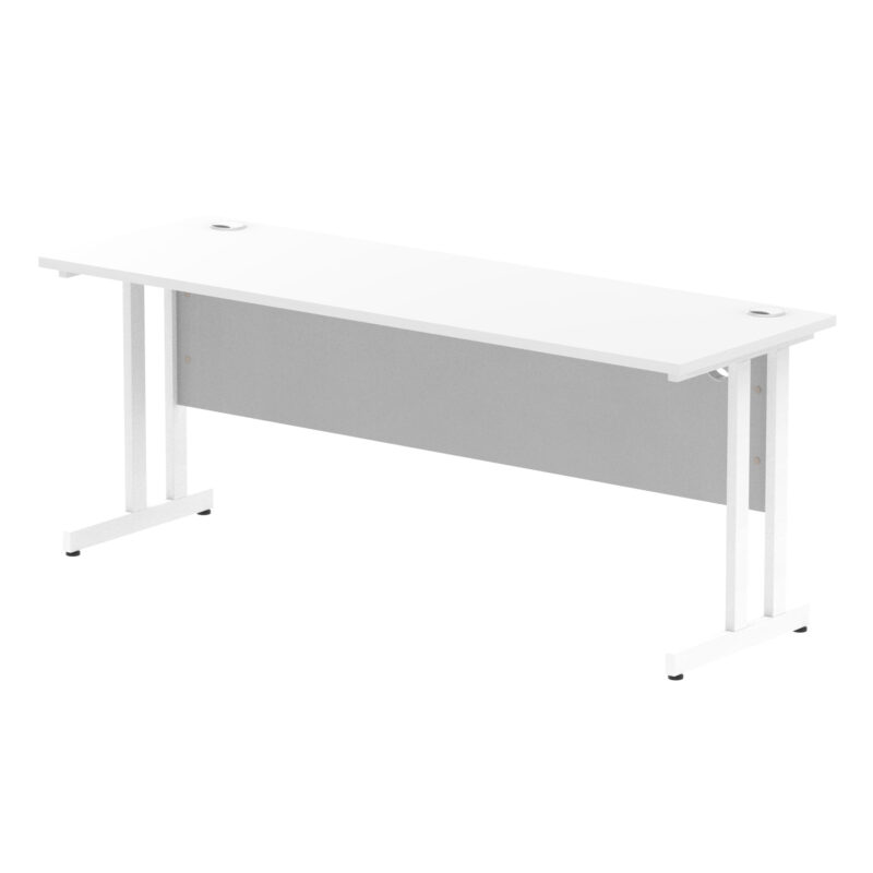impulse 1800mm slimline desk cantilever leg
