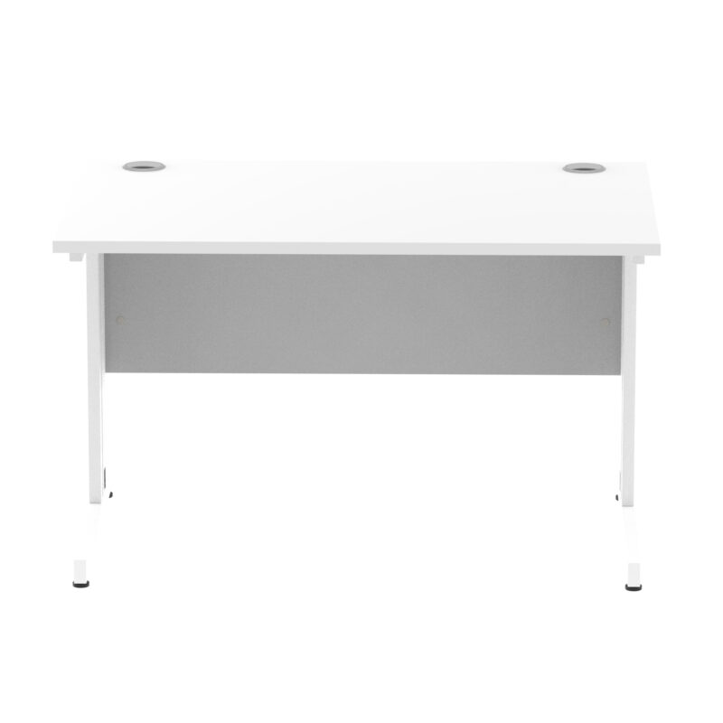 impulse 1200mm straight desk cable managed leg