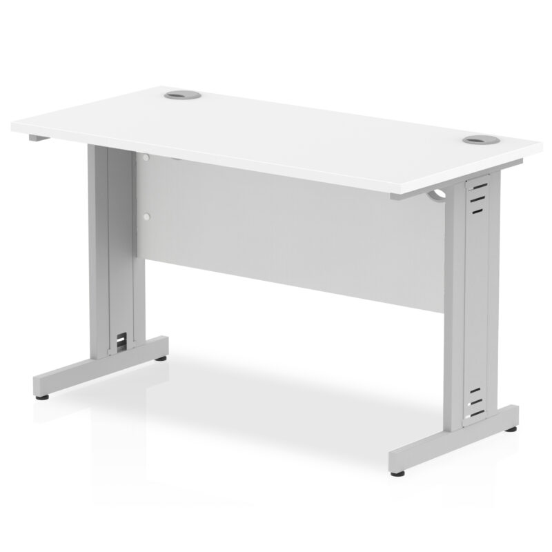 impulse 1200mm slimline desk cable managed leg