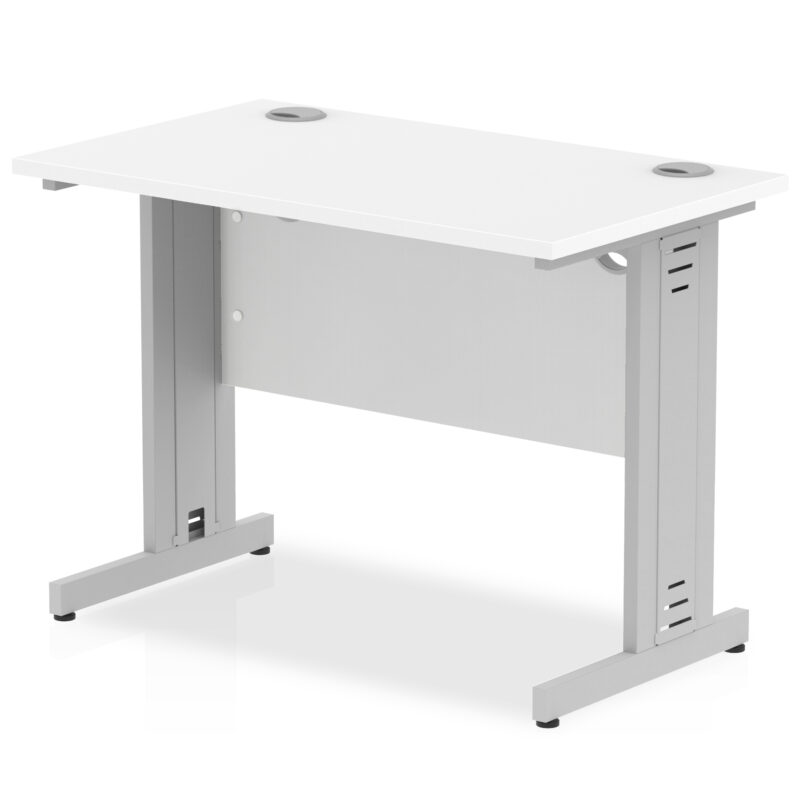 impulse 1000mm slimline desk cable managed leg